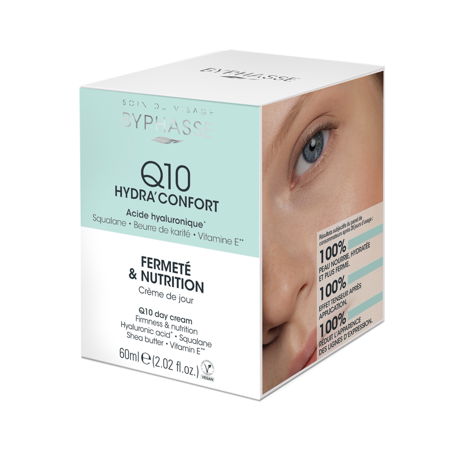 CREMA-Q10-HYDRA-CONFORT CREMA Q10 HYDRA’CONFORT 60ML CUIDADO DE DÍA BYPHASSE