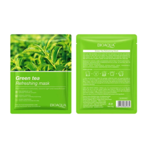 mascarilla facial hidratante con extracto de té verde