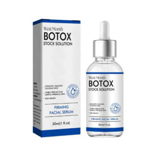 sérum facial hidratante y reafirmante botox stock solution