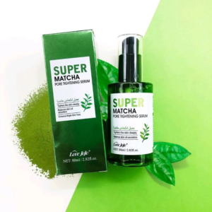 serum facial de matcha